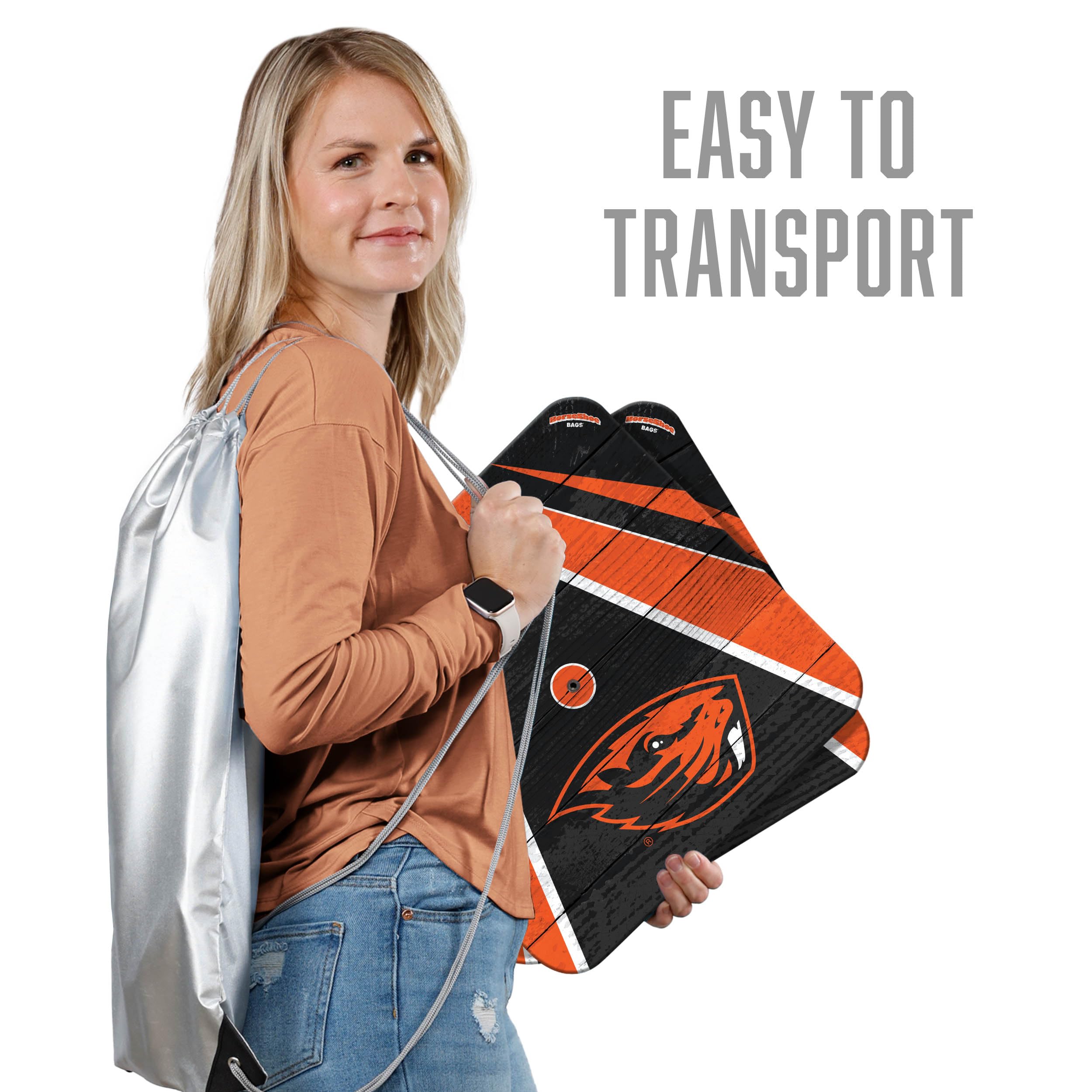 YouTheFan NCAA Oregon State Beavers Horseshoe Bags - Sports Collectibles, Sports Memorabilia, Sports Fan Shop, Sports Gifts