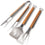 YouTheFan NCAA Houston Cougars Classic Series 3-Piece BBQ Set - Sports Collectibles, Sports Memorabilia, Sports Fan Shop, Sports Gifts