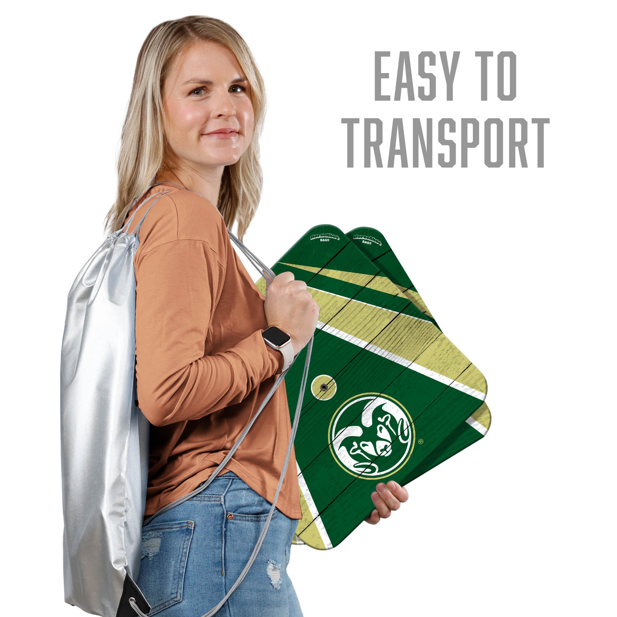 YouTheFan NCAA Colorado State Rams Horseshoe Bags - Sports Collectibles, Sports Memorabilia, Sports Fan Shop, Sports Gifts
