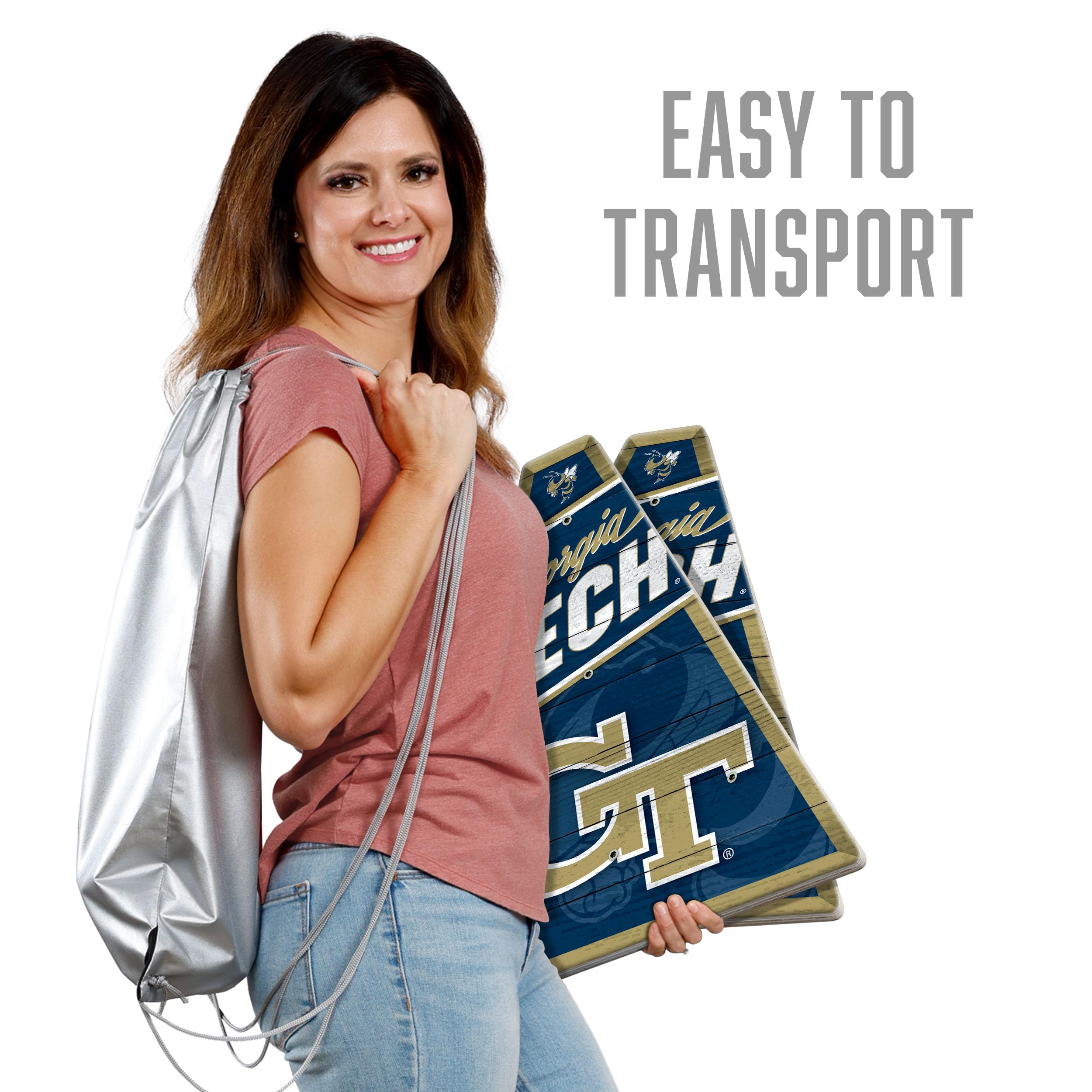 YouTheFan NCAA Georgia Tech Yellow Jackets RingBag - Sports Collectibles, Sports Memorabilia, Sports Fan Shop, Sports Gifts