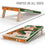 YouTheFan NCAA Florida A&M Rattler 2’ x 4’ Professional Wood Cornhole Game with Logo Bags - Sports Collectibles, Sports Memorabilia, Sports Fan Shop, Sports Gifts