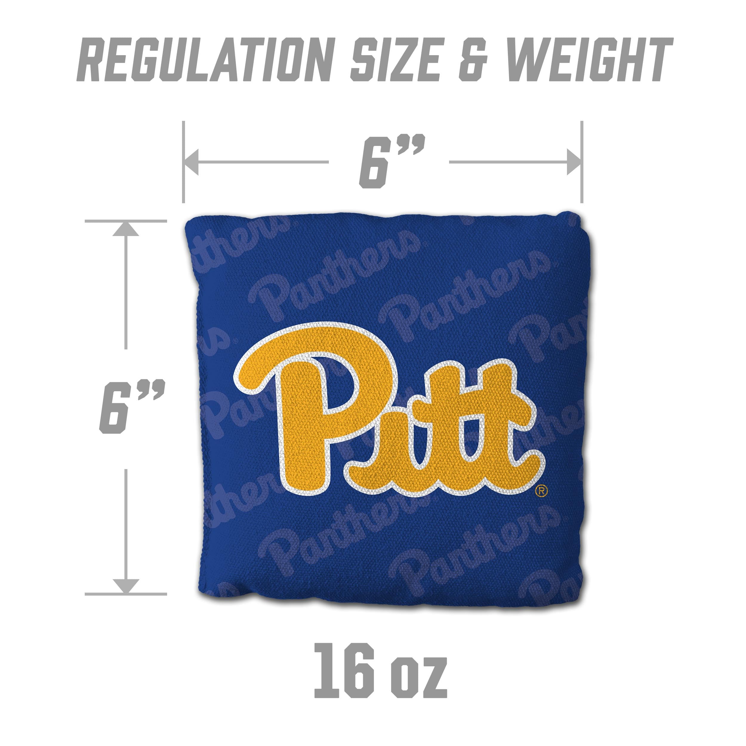 YouTheFan NCAA Pittsburgh Panthers Cornhole Bags - 4PK - Blue - Sports Collectibles, Sports Memorabilia, Sports Fan Shop, Sports Gifts
