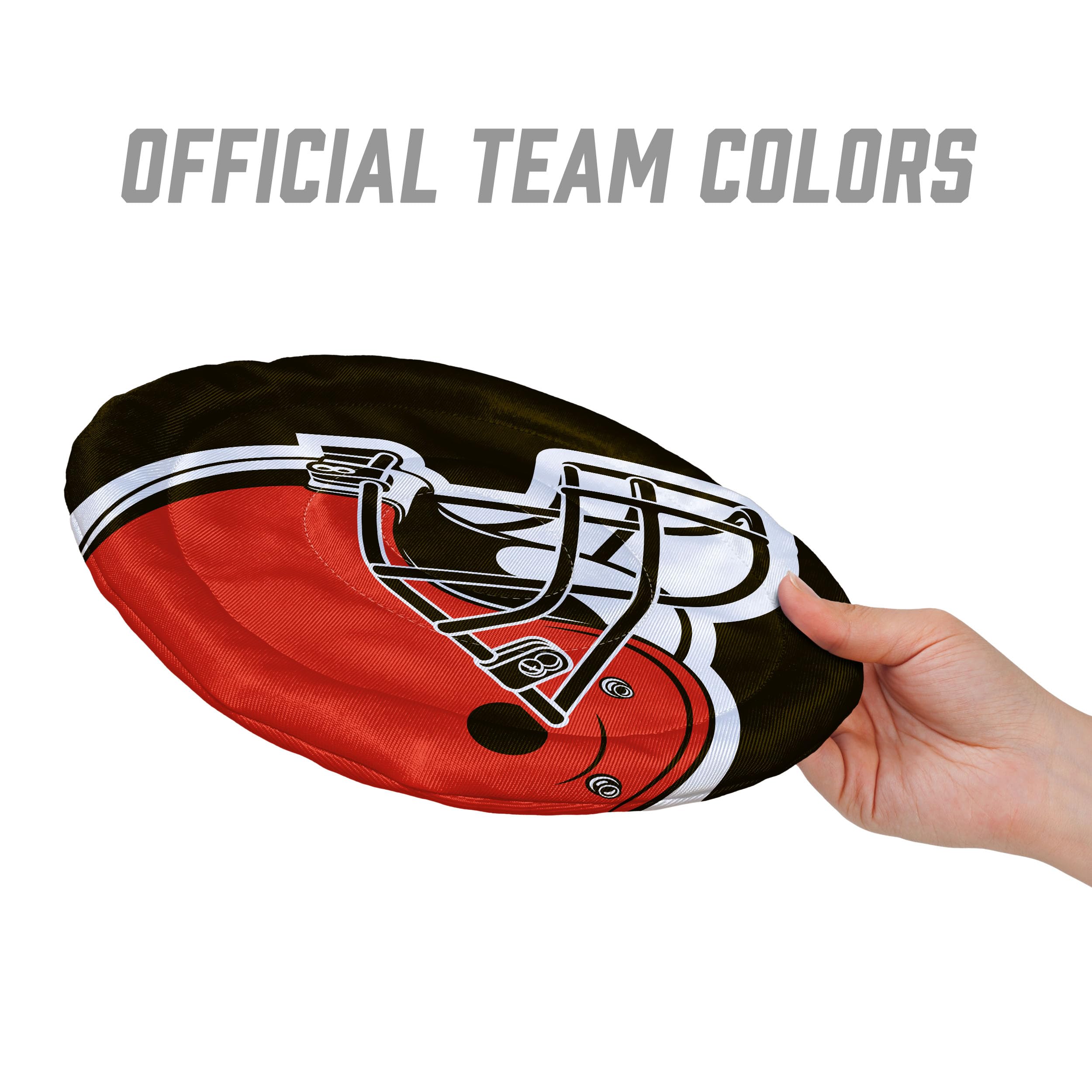 YouTheFan NFL Cleveland Browns Flimzee Bean-Bag Flying Disc - Sports Collectibles, Sports Memorabilia, Sports Fan Shop, Sports Gifts
