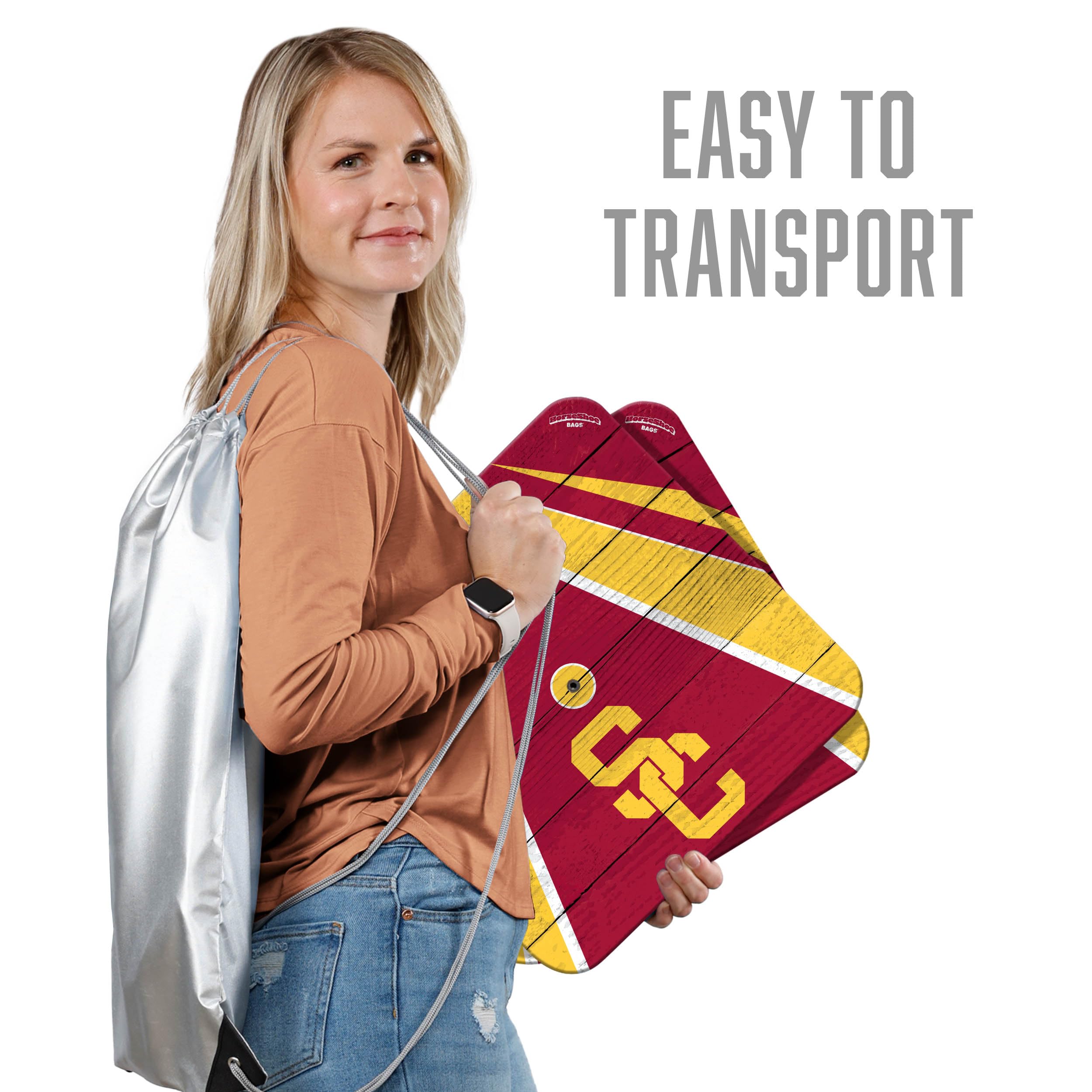 YouTheFan NCAA USC Trojans Horseshoe Bags - Sports Collectibles, Sports Memorabilia, Sports Fan Shop, Sports Gifts