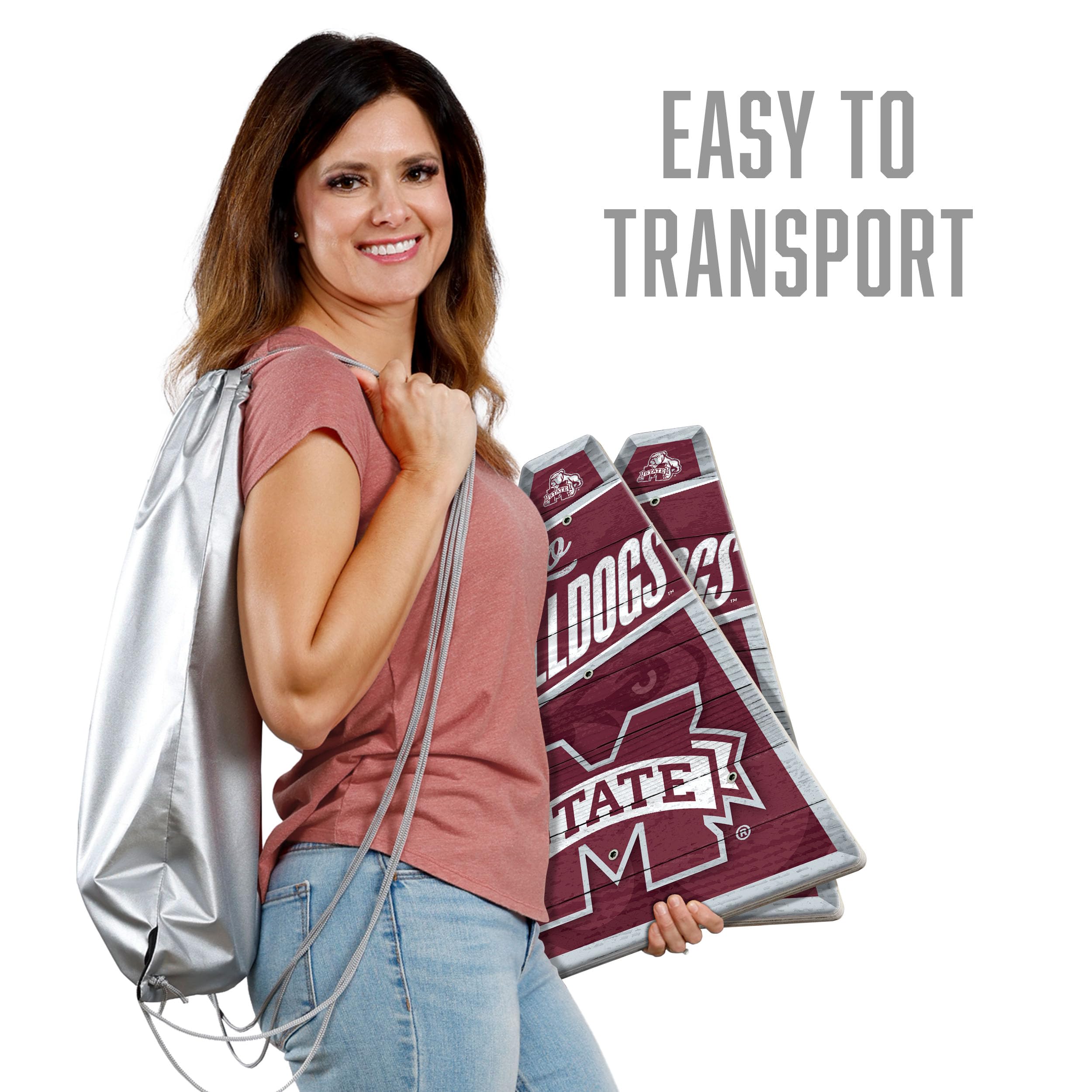 YouTheFan NCAA Mississippi State Bulldogs RingBag - Sports Collectibles, Sports Memorabilia, Sports Fan Shop, Sports Gifts