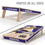 YouTheFan NFL Baltimore Ravens 2’ x 4’ Professional Wood Cornhole Game with Logo Bags - Sports Collectibles, Sports Memorabilia, Sports Fan Shop, Sports Gifts