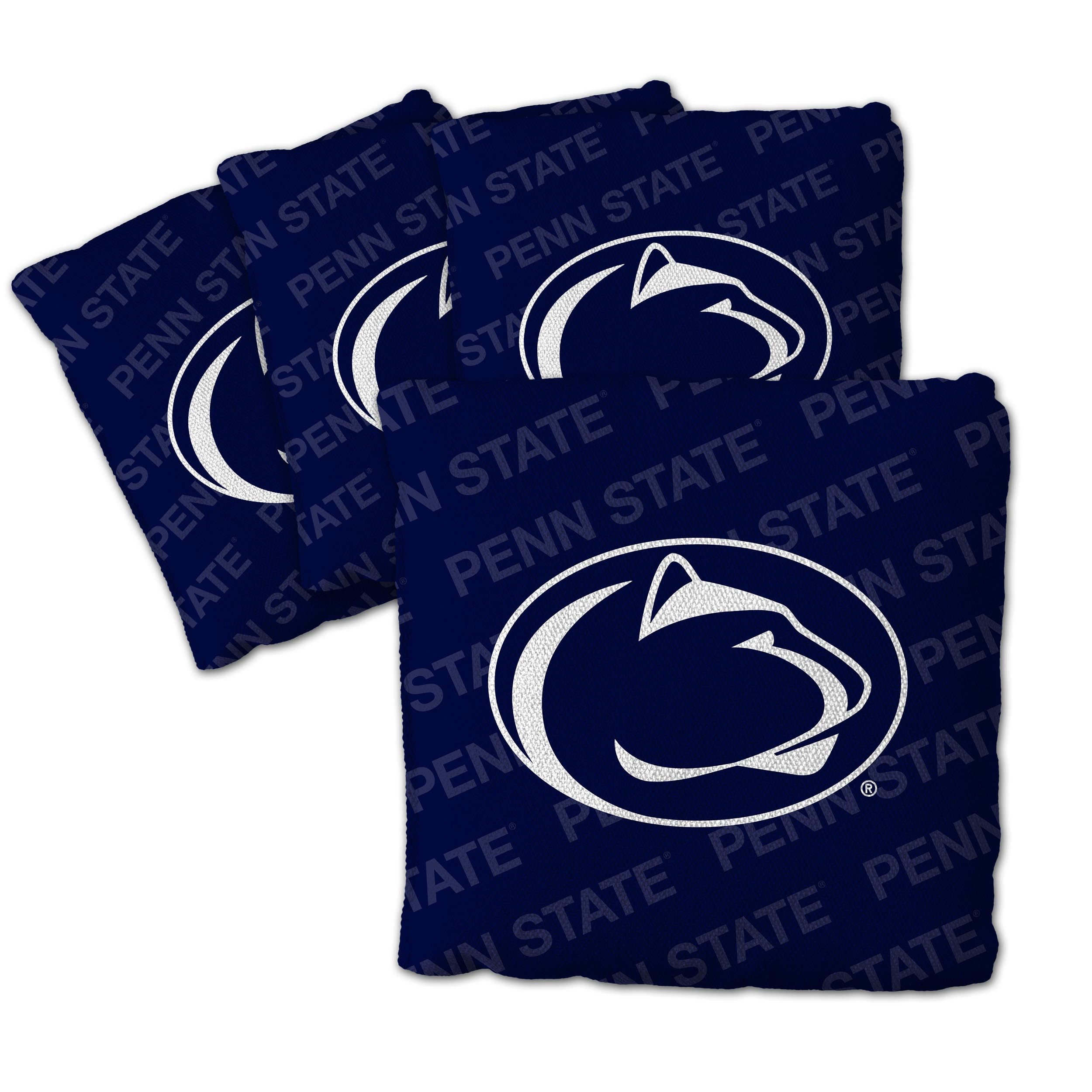 YouTheFan NCAA Penn State Nittany Lions Cornhole Bags - 4PK - Blue - Sports Collectibles, Sports Memorabilia, Sports Fan Shop, Sports Gifts