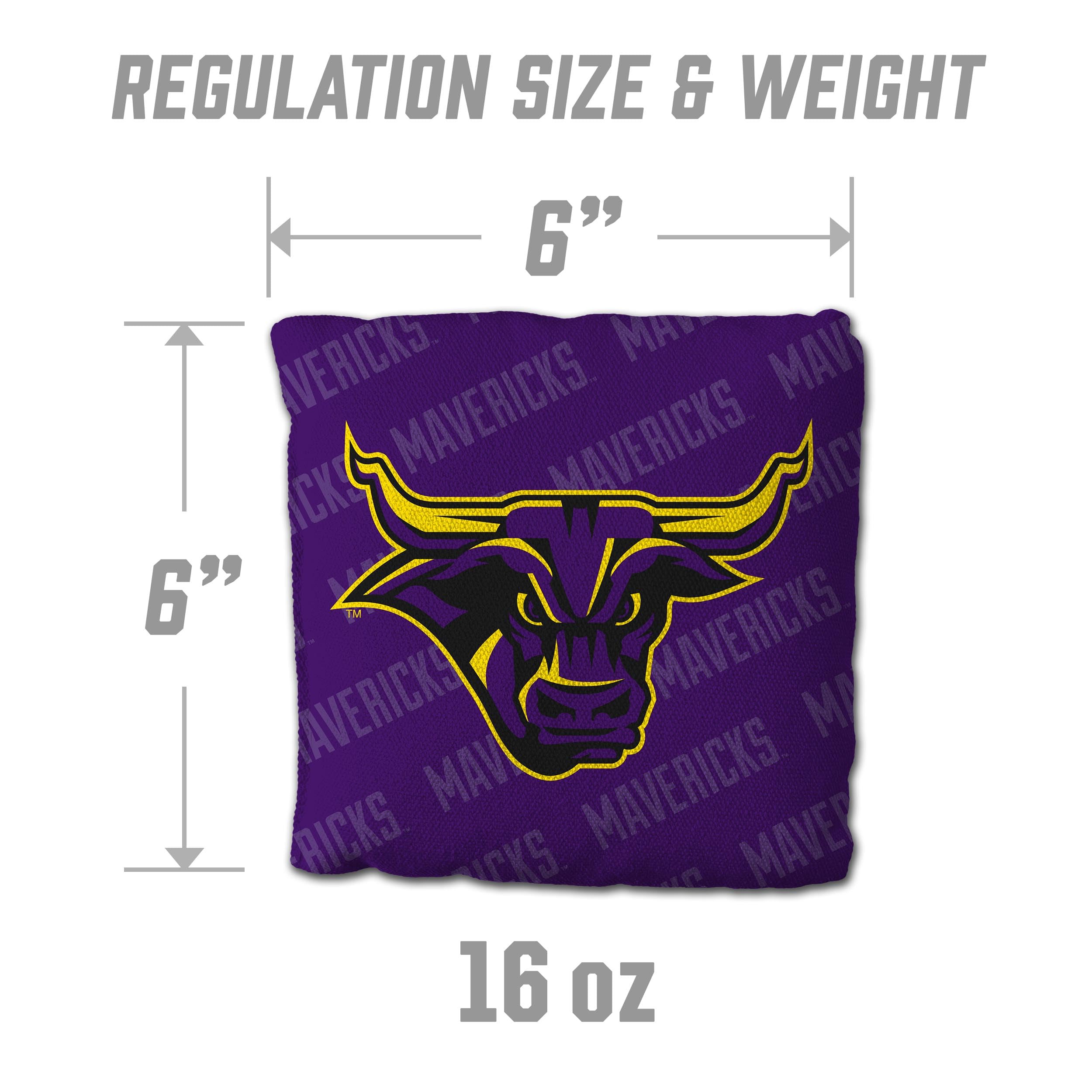 YouTheFan NCAA Minnesota State Mavericks Cornhole Bags - 4PK - Purple - Sports Collectibles, Sports Memorabilia, Sports Fan Shop, Sports Gifts