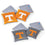 Wild Sports NCAA Tennessee Volunteers 8pk Dual Sided Bean Bags, Team Color - Sports Collectibles, Sports Memorabilia, Sports Fan Shop, Sports Gifts
