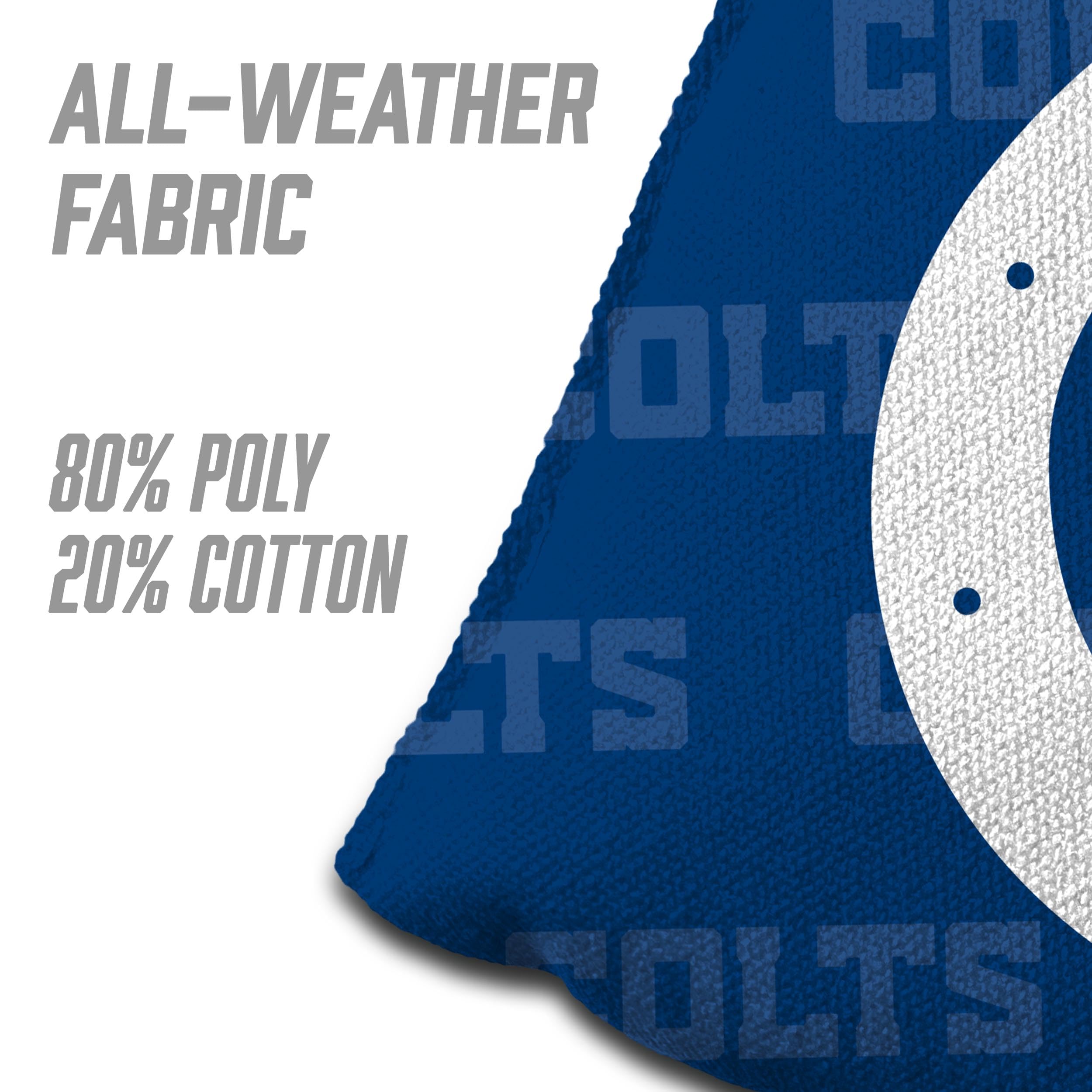 YouTheFan NFL Indianapolis Colts Cornhole Bags - 4PK - Blue - Sports Collectibles, Sports Memorabilia, Sports Fan Shop, Sports Gifts