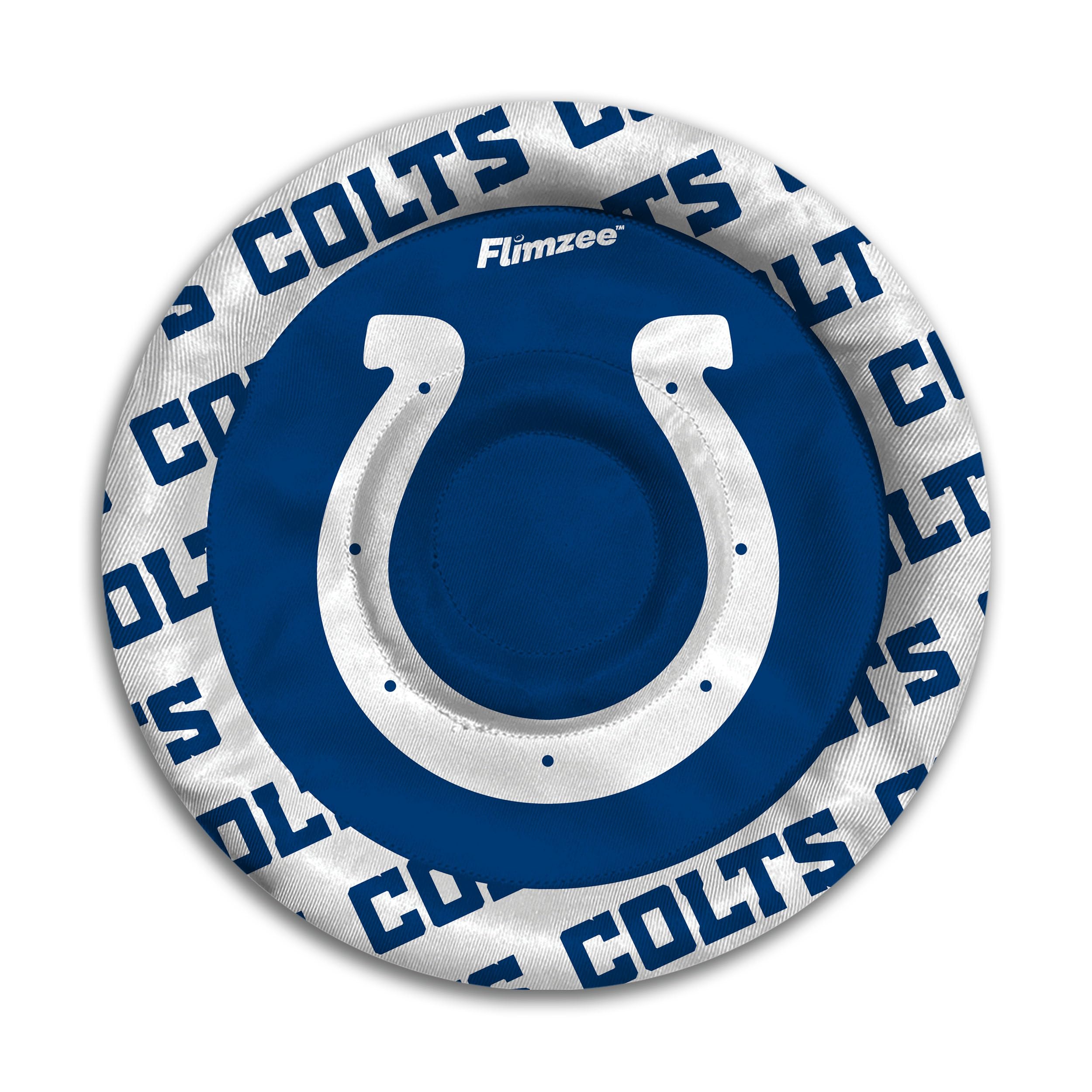 YouTheFan NFL Indianapolis Colts Flimzee Bean-Bag Flying Disc - Sports Collectibles, Sports Memorabilia, Sports Fan Shop, Sports Gifts