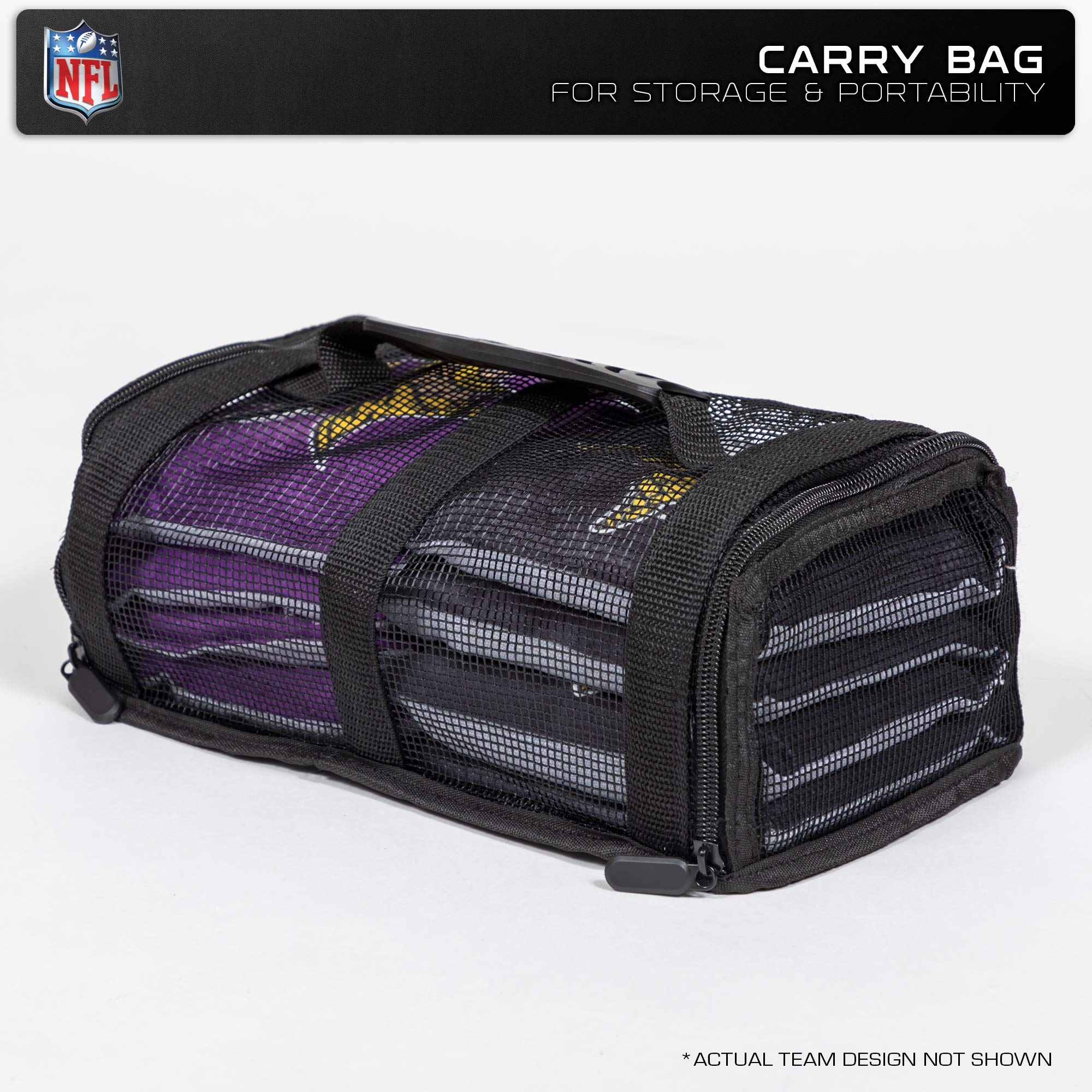 Wild Sports NFL New York Giants 8pk Dual Sided Bean Bags, Team Color - Sports Collectibles, Sports Memorabilia, Sports Fan Shop, Sports Gifts