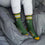 For Bare Feet NCAA Colorado State Rams 4 Stripe Deuce Crew Sock Team Color LARGE - Sports Gifts, Sports Memorabilia, Sports Collectibles, Fan Shop