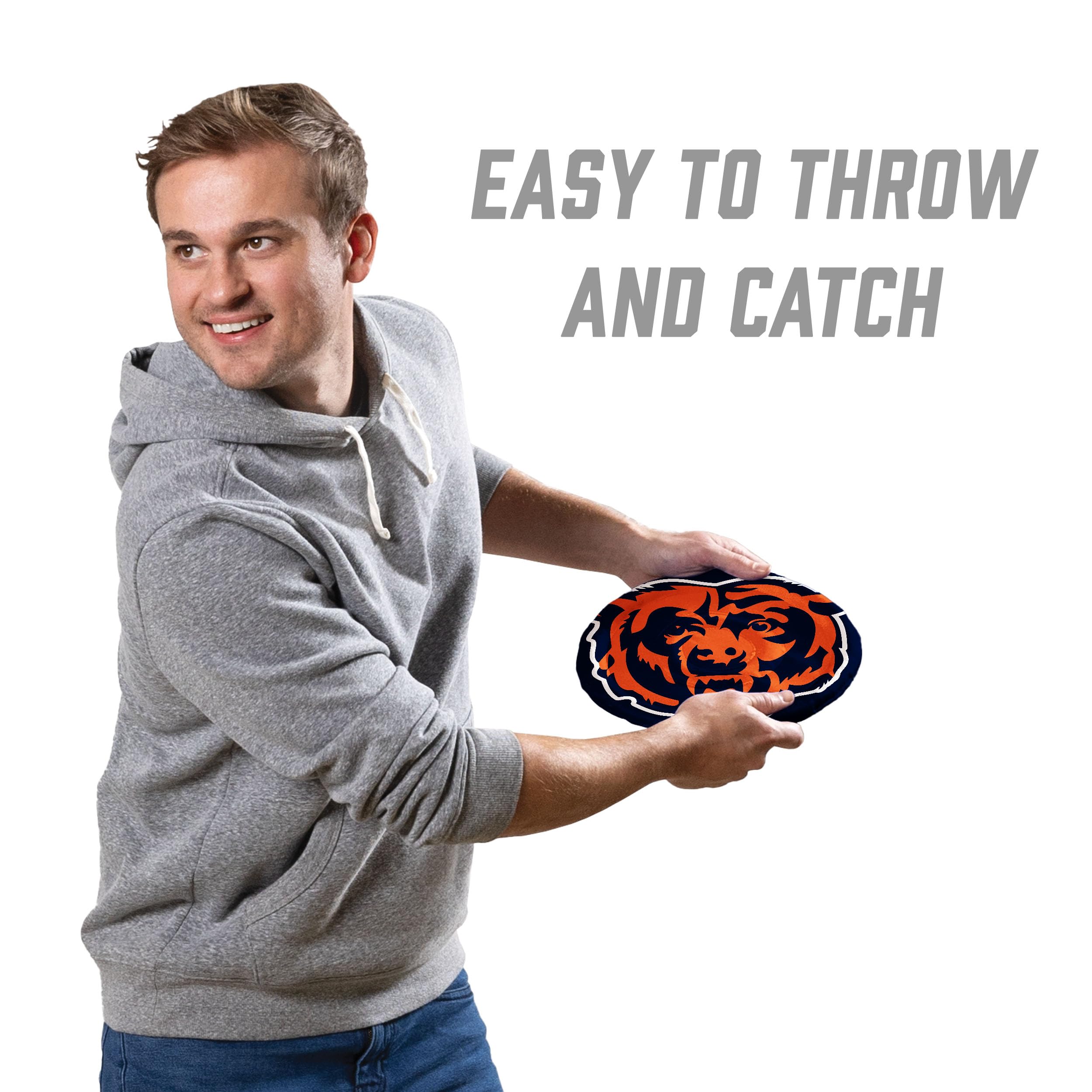 YouTheFan NFL Chicago Bears Flimzee Bean-Bag Flying Disc - Sports Collectibles, Sports Memorabilia, Sports Fan Shop, Sports Gifts
