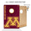YouTheFan NCAA Minnesota Golden Gophers 2’ x 3’ Wood Cornhole Game with Logo Bags - Sports Collectibles, Sports Memorabilia, Sports Fan Shop, Sports Gifts
