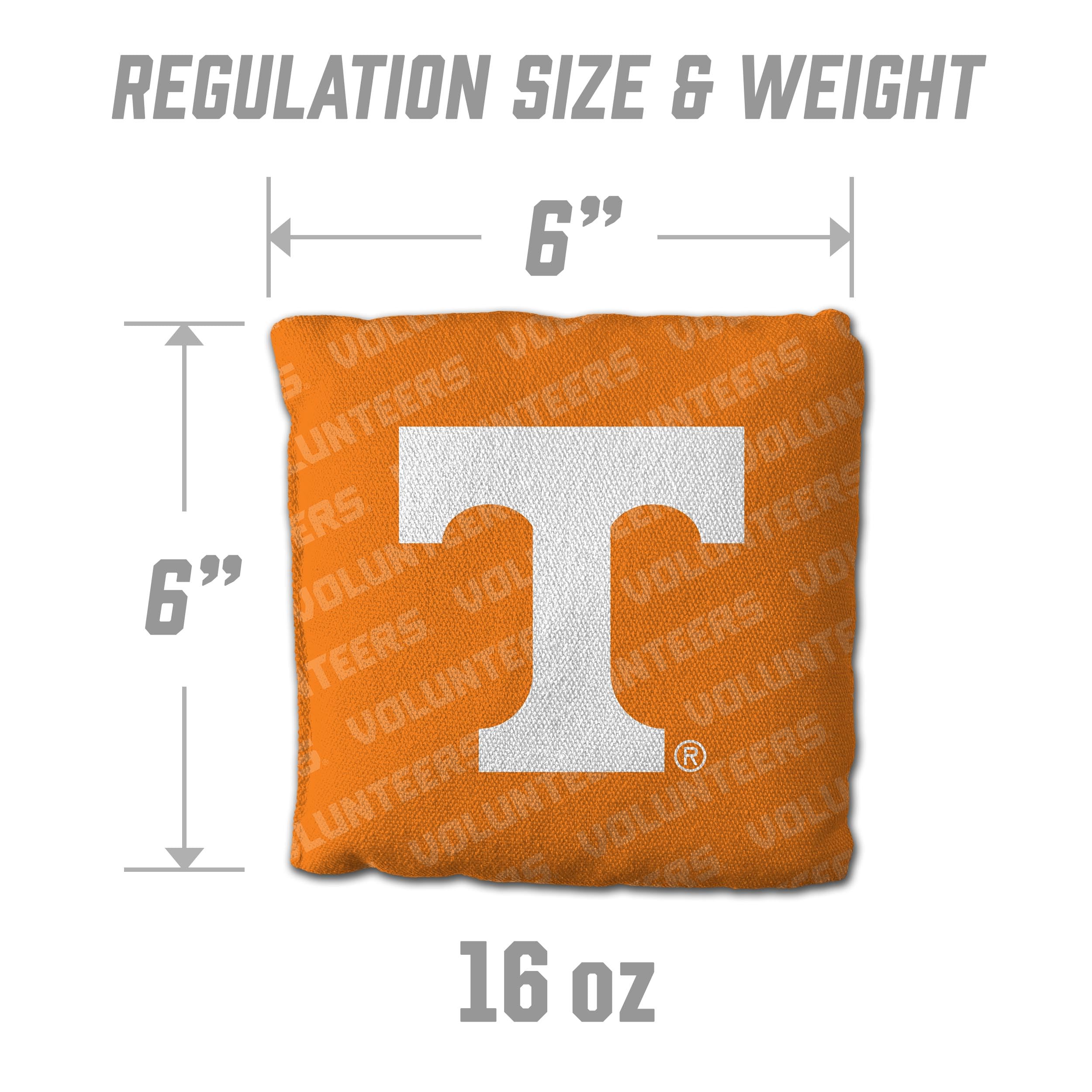 YouTheFan NCAA Tennessee Volunteers Cornhole Bags - 4PK - Orange - Sports Collectibles, Sports Memorabilia, Sports Fan Shop, Sports Gifts