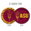 YouTheFan NCAA Arizona State Sun Devils Flimzee Bean-Bag Flying Disc - Sports Collectibles, Sports Memorabilia, Sports Fan Shop, Sports Gifts