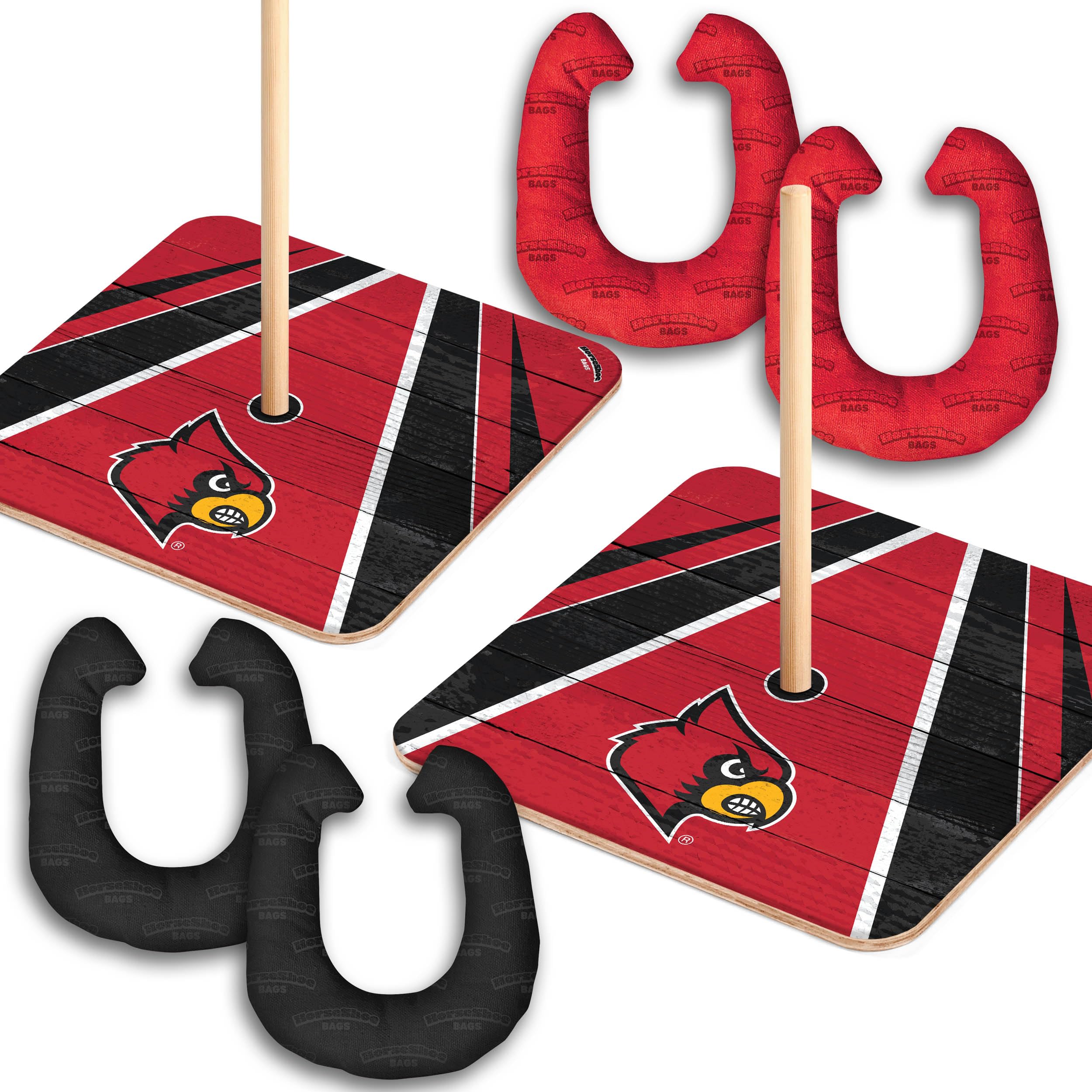 YouTheFan NCAA Louisville Cardinals Horseshoe Bags - Sports Collectibles, Sports Memorabilia, Sports Fan Shop, Sports Gifts