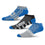 For Bare Feet NFL DETROIT LIONS Stripe Stack 3 Pack Ankle Sock Team Colors Large - Sports Gifts, Sports Memorabilia, Sports Collectibles, Fan Shop