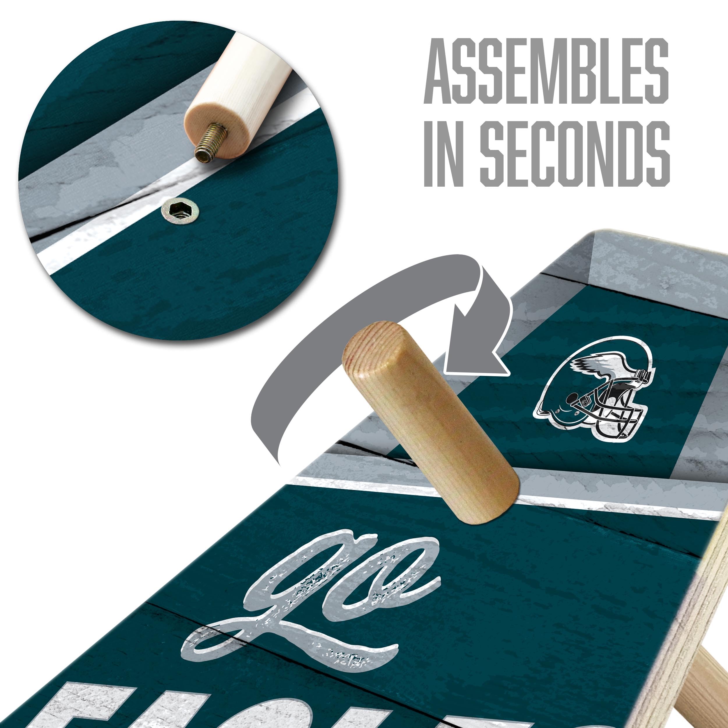 YouTheFan NFL Philadelphia Eagles RingBag - Sports Collectibles, Sports Memorabilia, Sports Fan Shop, Sports Gifts