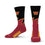 For Bare Feet NFL WASHINGTON COMMANDERS Black Wave Crew Sock Team Color YOUTH - Sports Gifts, Sports Memorabilia, Sports Collectibles, Fan Shop
