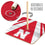 YouTheFan NCAA Nebraska Cornhuskers Horseshoe Bags - Sports Collectibles, Sports Memorabilia, Sports Fan Shop, Sports Gifts