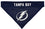 Tampa Bay Lightning Reversible Bandana Pets First - Sports Collectibles, Sports Memorabilia, Sports Fan Shop, Sports Gifts