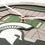 YouTheFan NCAA Michigan State Spartans 3D StadiumView Clock - Sports Collectibles, Sports Memorabilia, Sports Fan Shop, Sports Gifts