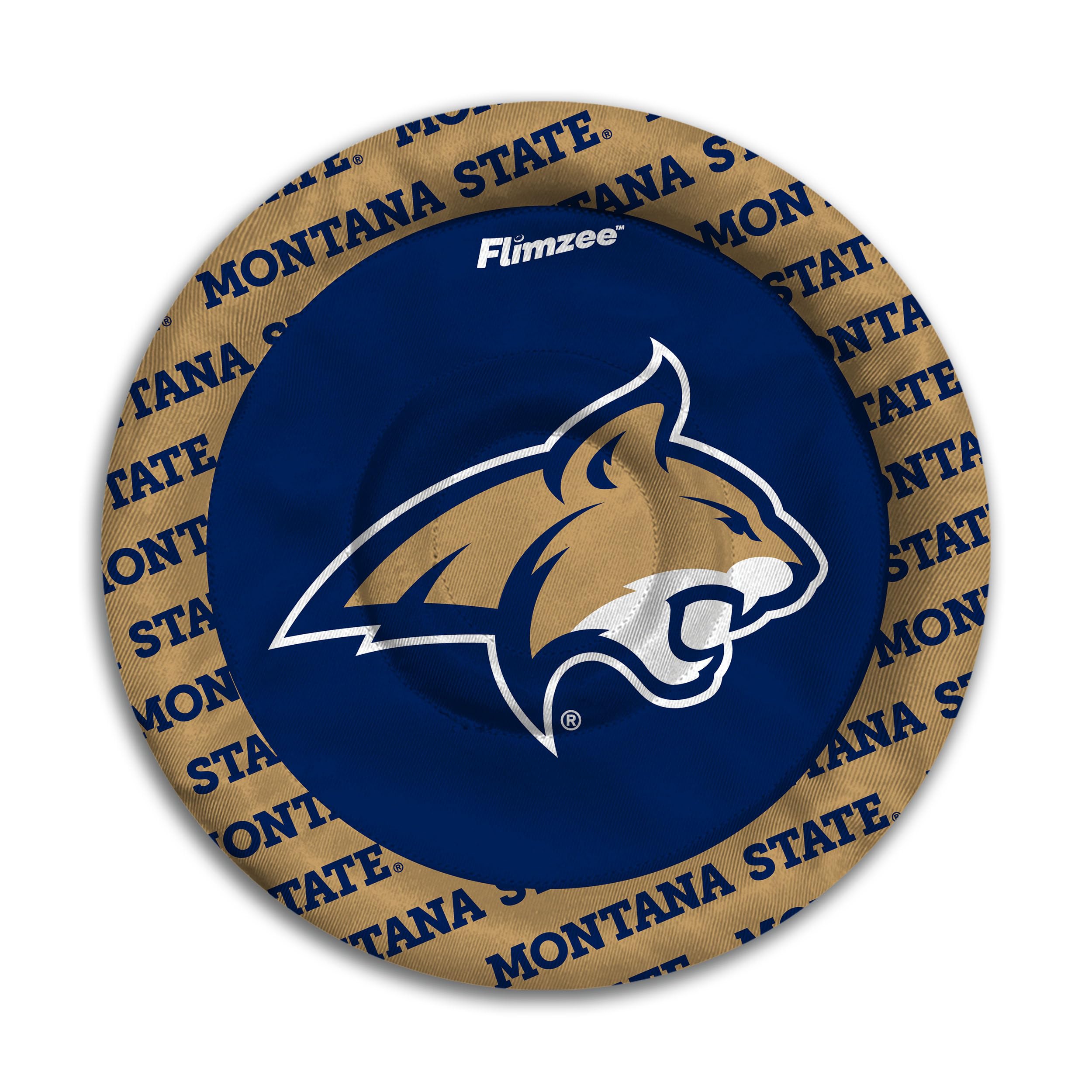 YouTheFan NCAA Montana State Bobcats Flimzee Bean-Bag Flying Disc - Sports Collectibles, Sports Memorabilia, Sports Fan Shop, Sports Gifts