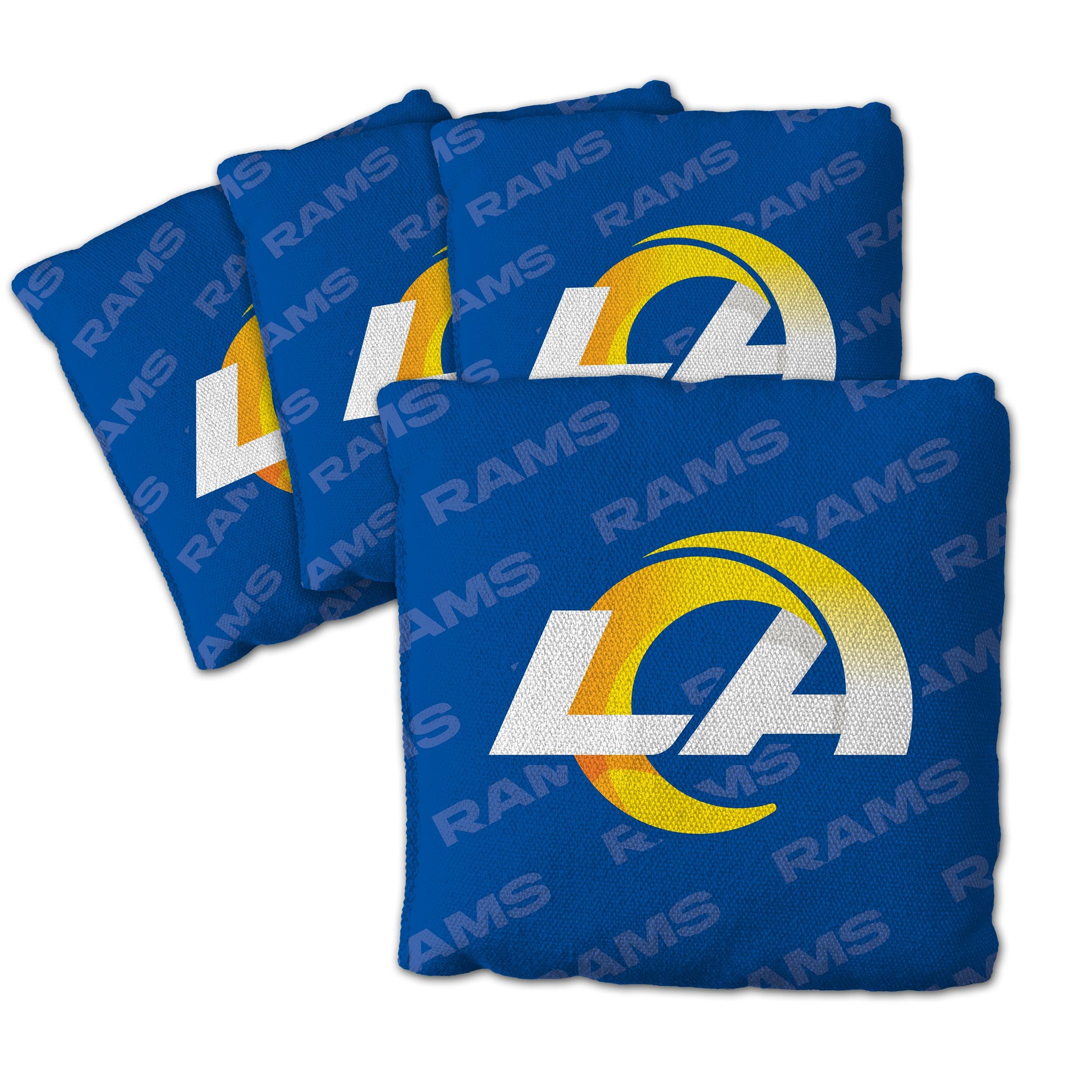 YouTheFan NFL Los Angeles Rams Cornhole Bags - 4PK - Blue - Sports Collectibles, Sports Memorabilia, Sports Fan Shop, Sports Gifts