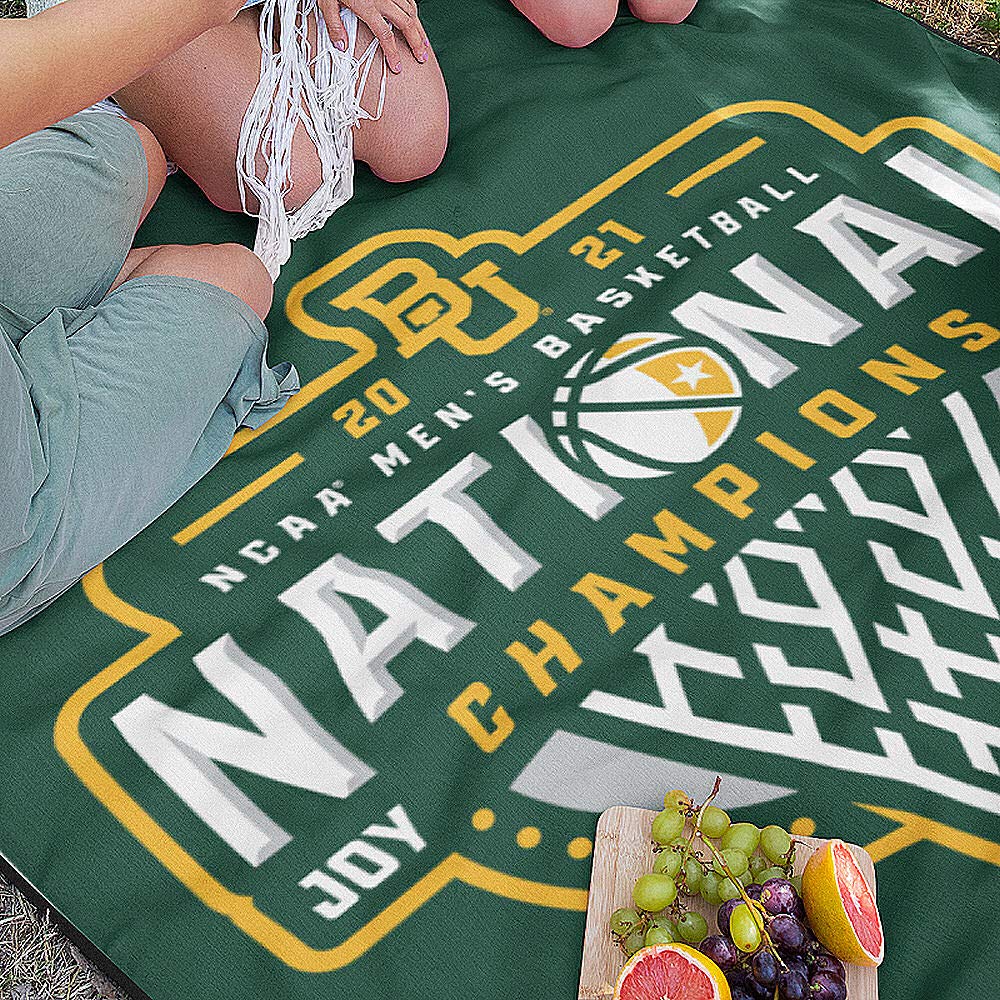 College Flags & Banners Co. Baylor BU Bears 2021 Basketball National Champions Soft Lightweight Throw Blanket - Sports Collectibles, Sports Memorabilia, Sports Fan Shop, Sports Gifts