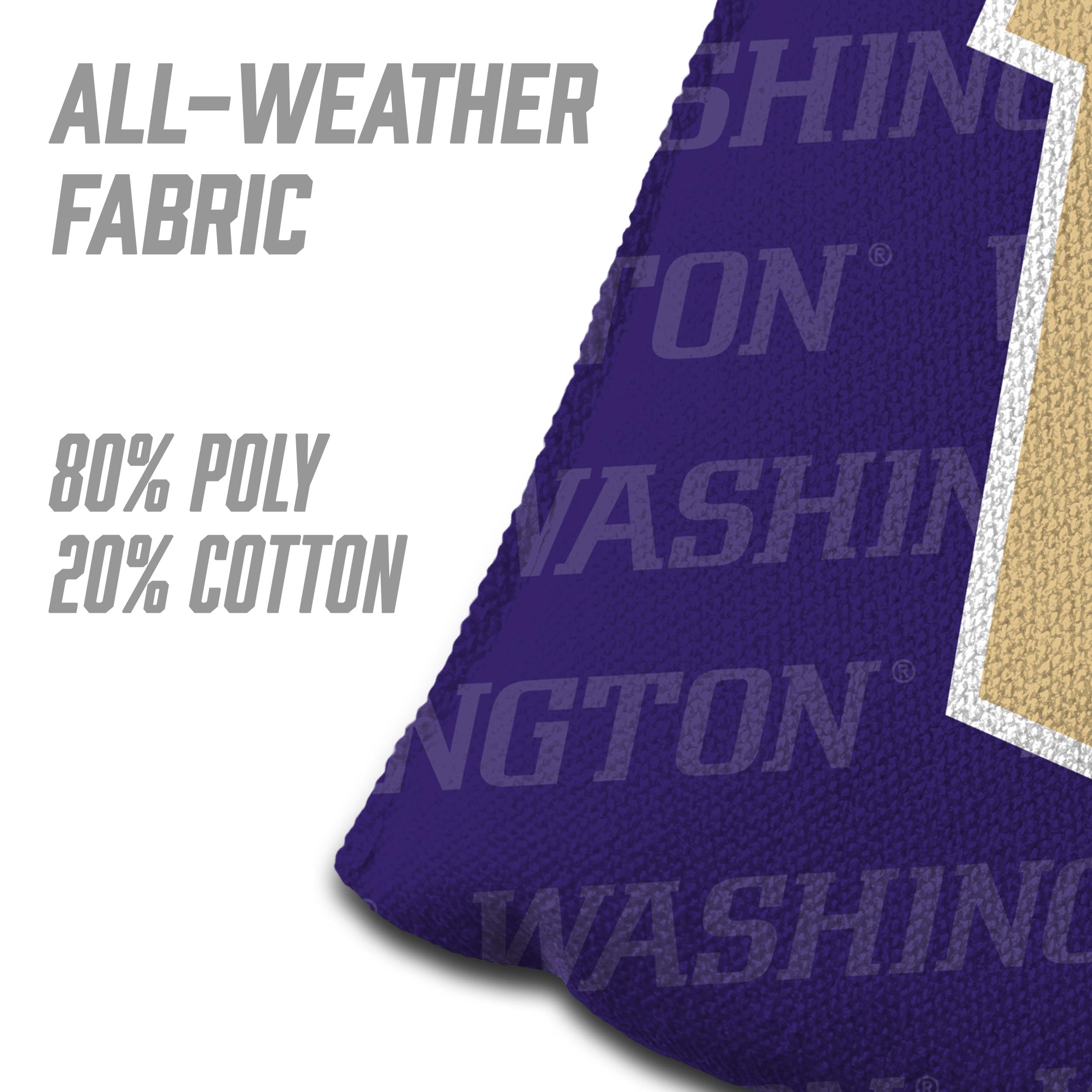 YouTheFan NCAA Washington Huskies Cornhole Bags - 4PK - Purple - Sports Collectibles, Sports Memorabilia, Sports Fan Shop, Sports Gifts