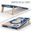YouTheFan NFL Indianapolis Colts 2’ x 4’ Professional Wood Cornhole Game with Logo Bags - Sports Collectibles, Sports Memorabilia, Sports Fan Shop, Sports Gifts