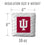 YouTheFan NCAA Indiana Hoosiers Cornhole Bags - 4PK - White - Sports Collectibles, Sports Memorabilia, Sports Fan Shop, Sports Gifts