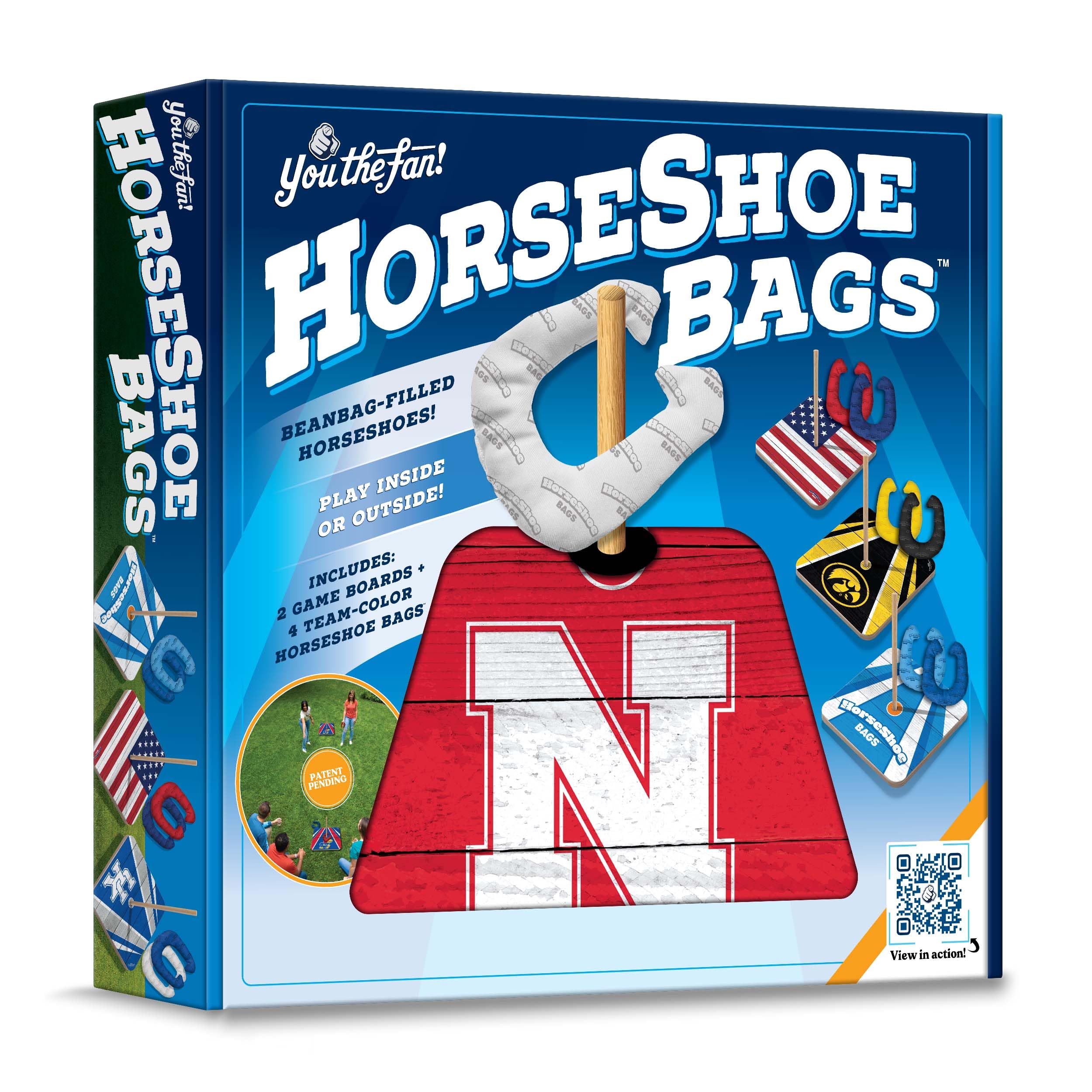 YouTheFan NCAA Nebraska Cornhuskers Horseshoe Bags - Sports Collectibles, Sports Memorabilia, Sports Fan Shop, Sports Gifts