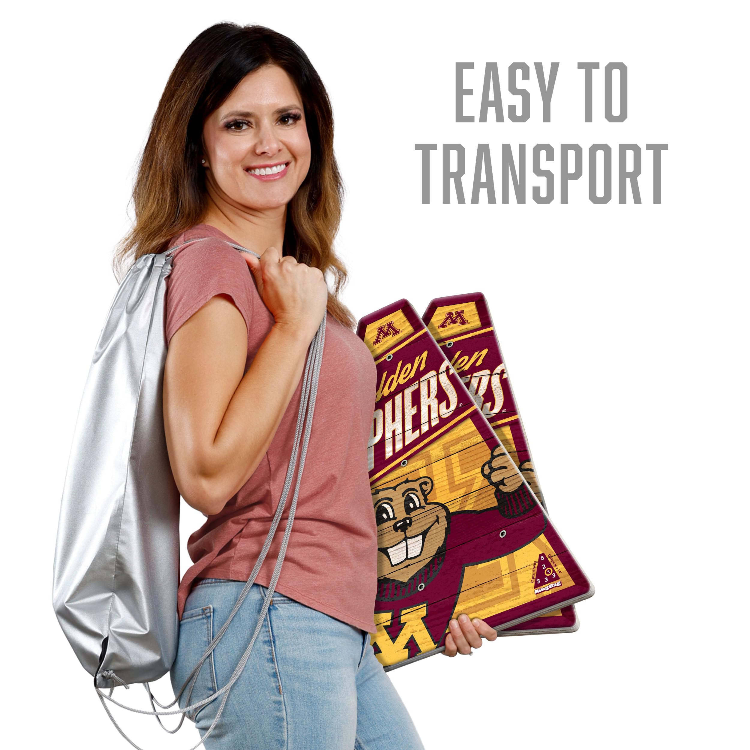 YouTheFan NCAA Minnesota Golden Gophers RingBag - Sports Collectibles, Sports Memorabilia, Sports Fan Shop, Sports Gifts