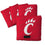 YouTheFan NCAA Cincinnati Bearcats Cornhole Bags - 4PK - Red - Sports Collectibles, Sports Memorabilia, Sports Fan Shop, Sports Gifts