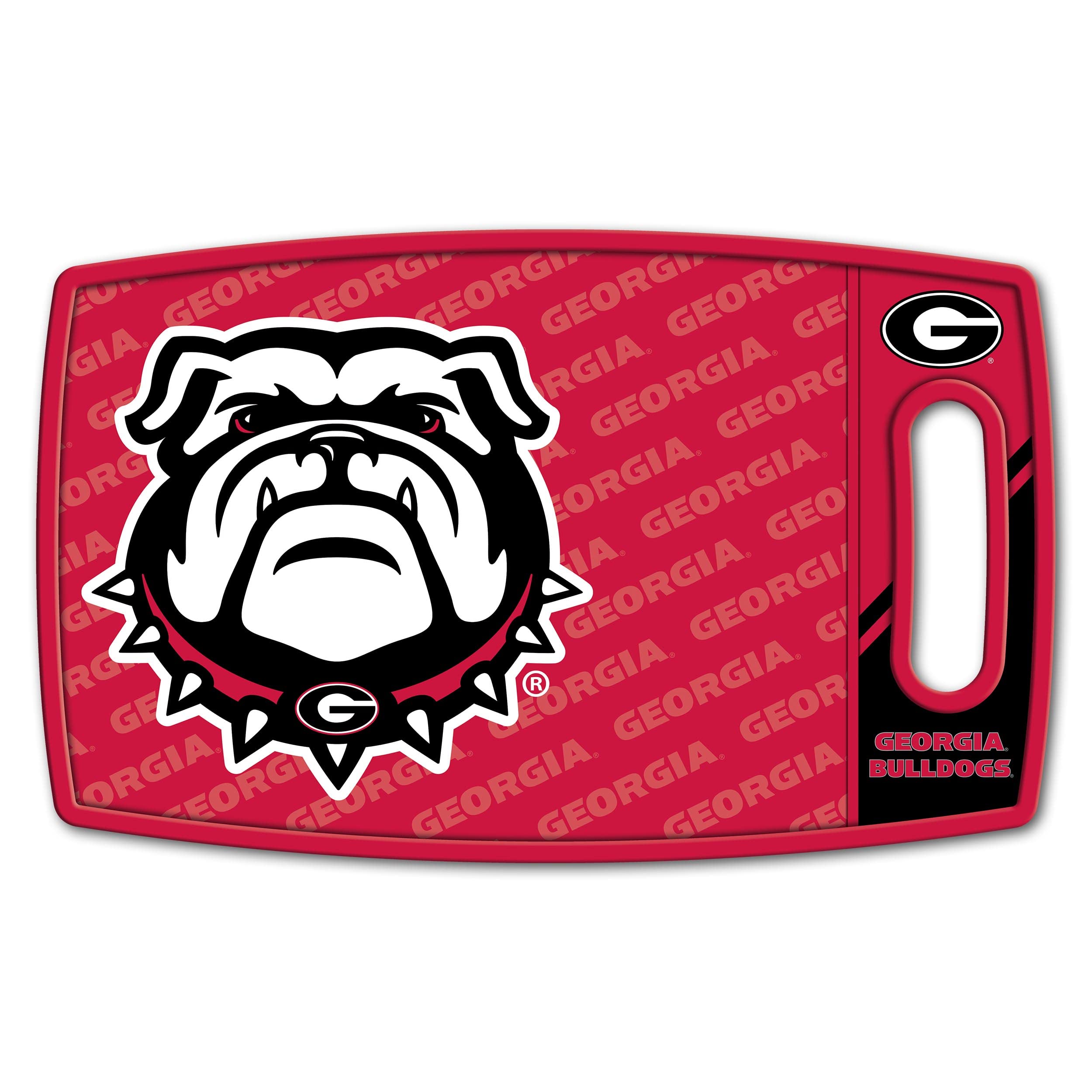 YouTheFan NCAA Georgia Bulldogs Logo Series Cutting Board - Sports Collectibles, Sports Memorabilia, Sports Fan Shop, Sports Gifts