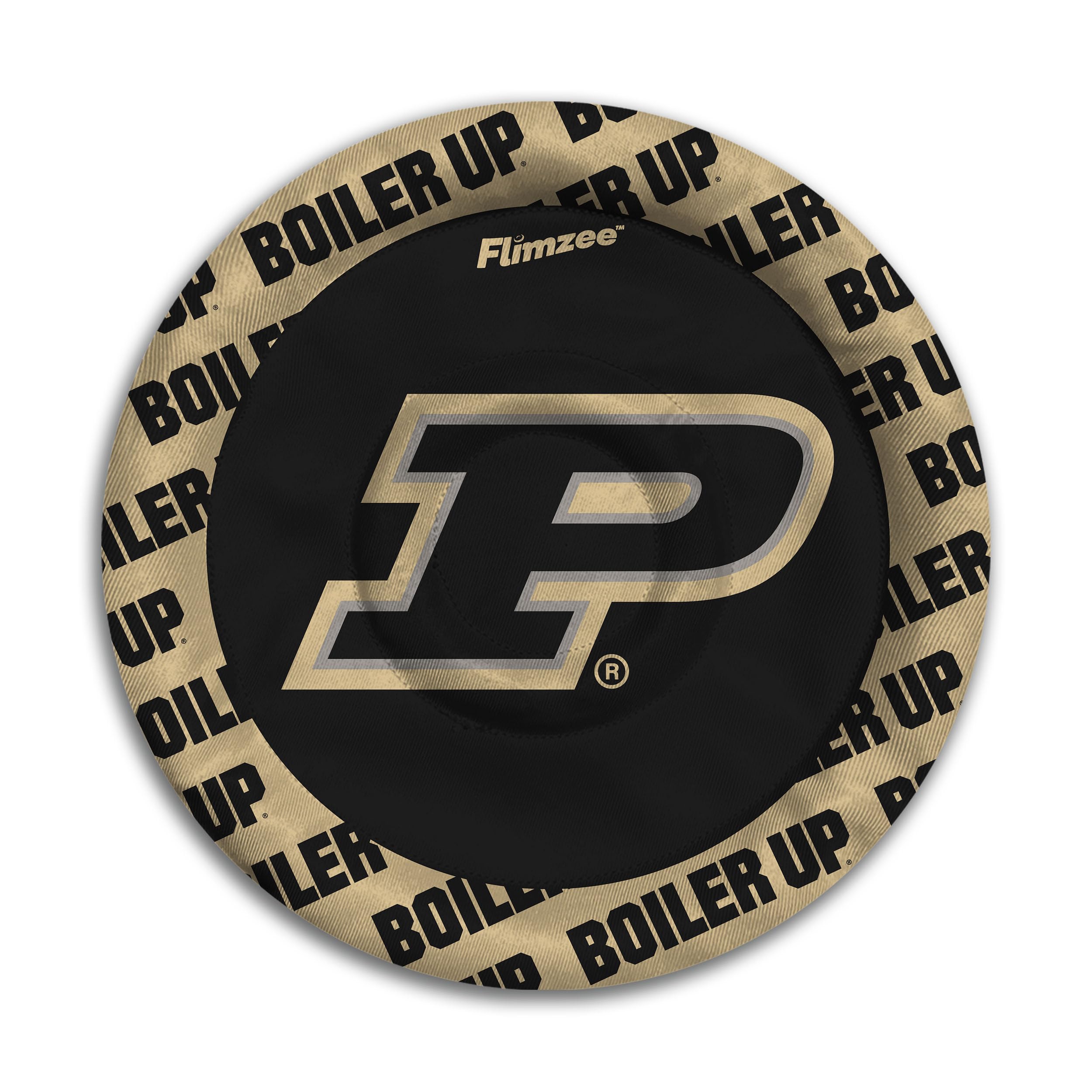 YouTheFan NCAA Purdue Boilermakers Flimzee Bean-Bag Flying Disc - Sports Collectibles, Sports Memorabilia, Sports Fan Shop, Sports Gifts