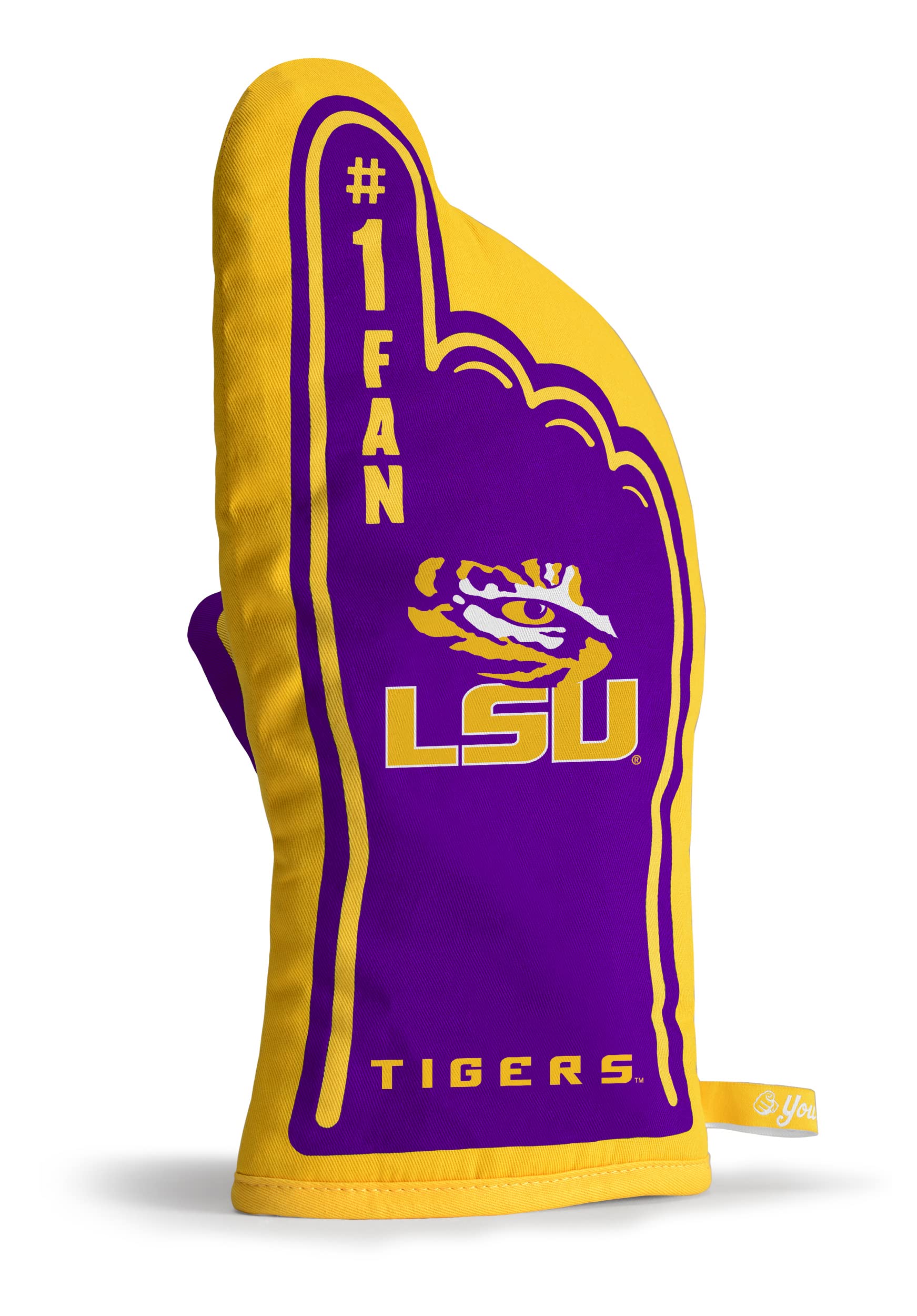 YouTheFan NCAA LSU Tigers #1 Oven Mitt - Sports Collectibles, Sports Memorabilia, Sports Fan Shop, Sports Gifts