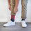 For Bare Feet NFL HOUSTON TEXANS Elevate Premium Dress Crew Sock Team Color Large - Sports Gifts, Sports Memorabilia, Sports Collectibles, Fan Shop