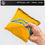 Wild Sports NFL Los Angeles Chargers 8pk Dual Sided Bean Bags, Team Color - Sports Collectibles, Sports Memorabilia, Sports Fan Shop, Sports Gifts