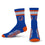 For Bare Feet NCAA Boise State Broncos 4 Stripe Deuce Crew Sock Team Color MEDIUM - Sports Gifts, Sports Memorabilia, Sports Collectibles, Fan Shop