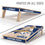 YouTheFan NCAA Montana State Bobcats 2’ x 4’ Professional Wood Cornhole Game with Logo Bags - Sports Collectibles, Sports Memorabilia, Sports Fan Shop, Sports Gifts