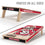 YouTheFan NCAA South Dakota Coyotes 2’ x 4’ Professional Wood Cornhole Game with Logo Bags - Sports Collectibles, Sports Memorabilia, Sports Fan Shop, Sports Gifts