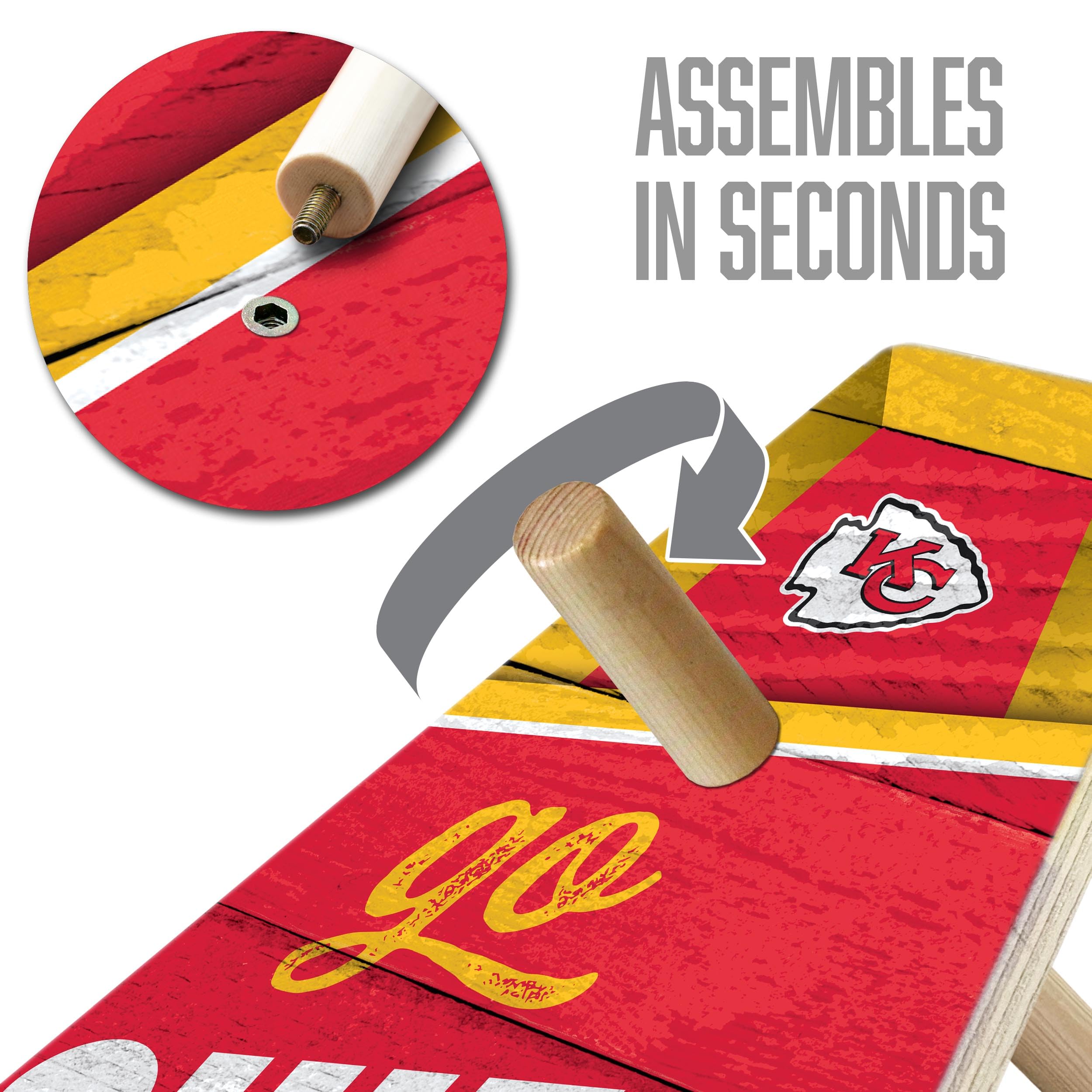 YouTheFan NFL Kansas City Chiefs RingBag - Sports Collectibles, Sports Memorabilia, Sports Fan Shop, Sports Gifts