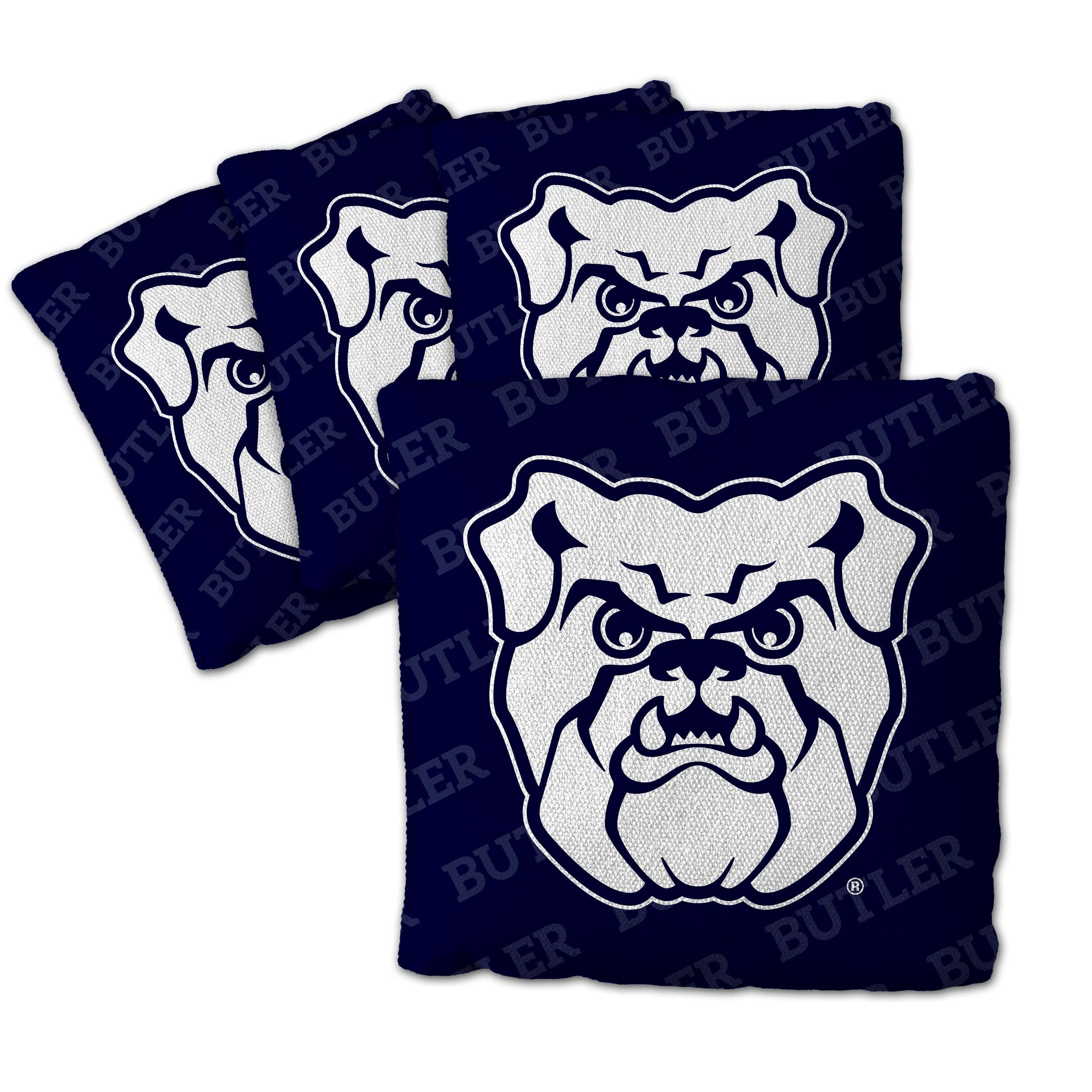 YouTheFan NCAA Butler Bulldogs Cornhole Bags - 4PK - Blue - Sports Collectibles, Sports Memorabilia, Sports Fan Shop, Sports Gifts