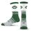 For Bare Feet NFL NEW YORK JETS Elevate Premium Dress Crew Sock Team Color Large - Sports Gifts, Sports Memorabilia, Sports Collectibles, Fan Shop