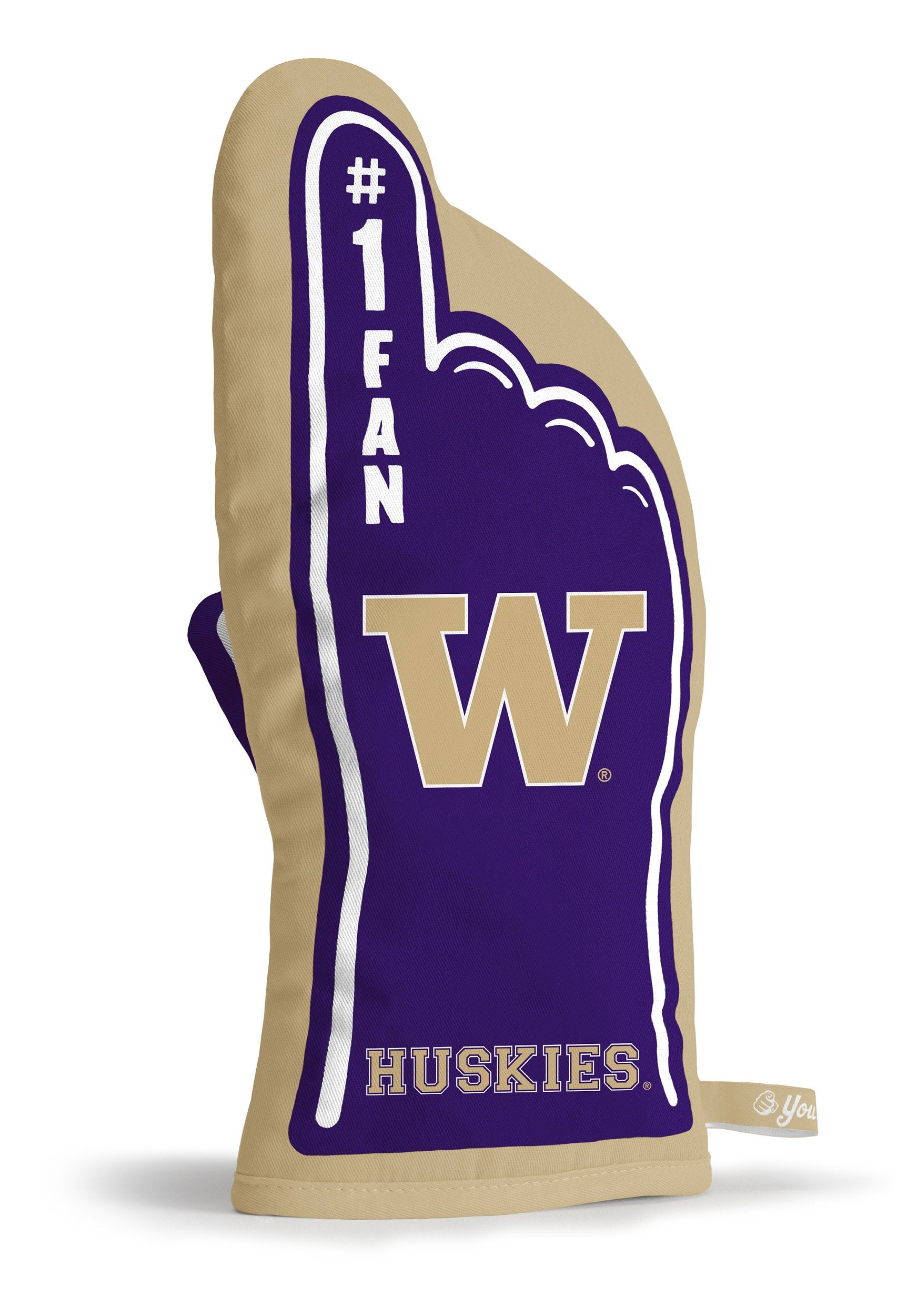 YouTheFan NCAA Washington Huskies #1 Oven Mitt - Sports Collectibles, Sports Memorabilia, Sports Fan Shop, Sports Gifts
