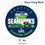 Fan Creations NFL Seattle Seahawks Super Bowl LX Champions Sign - 12" Round MDF Wood Wall Decor - Official 2026 Championship Commemorative Plaque for Man Cave, Office, Home - Sports Gifts, Sports Memorabilia, Sports Collectibles, Fan Shop